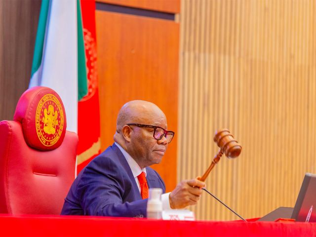 Akpabio Leading Senate copy