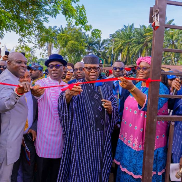 Bringing Hope Home: Akpabio Commissions Projects Aimed at Transforming Lives in Akwa Ibom