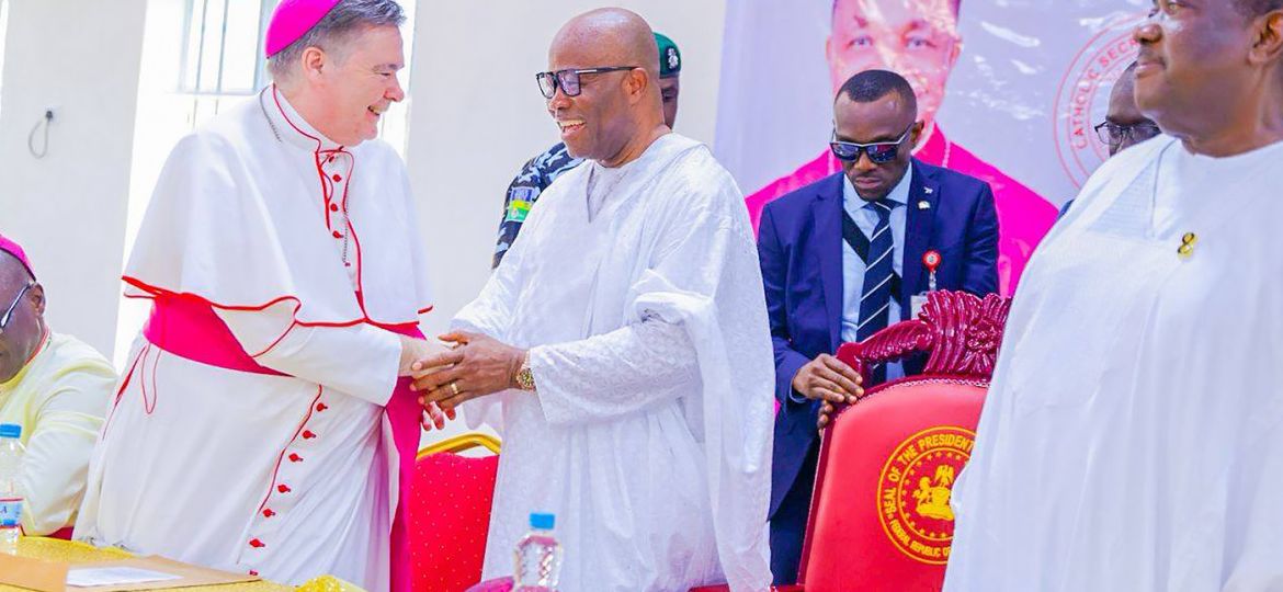 Godswill Akpabio at the catholic churchpsd copy