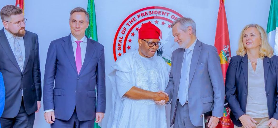 Senate President Godswill Akpabio Receives EU Delegation Strengthens Partnership on Security Trade and Governance