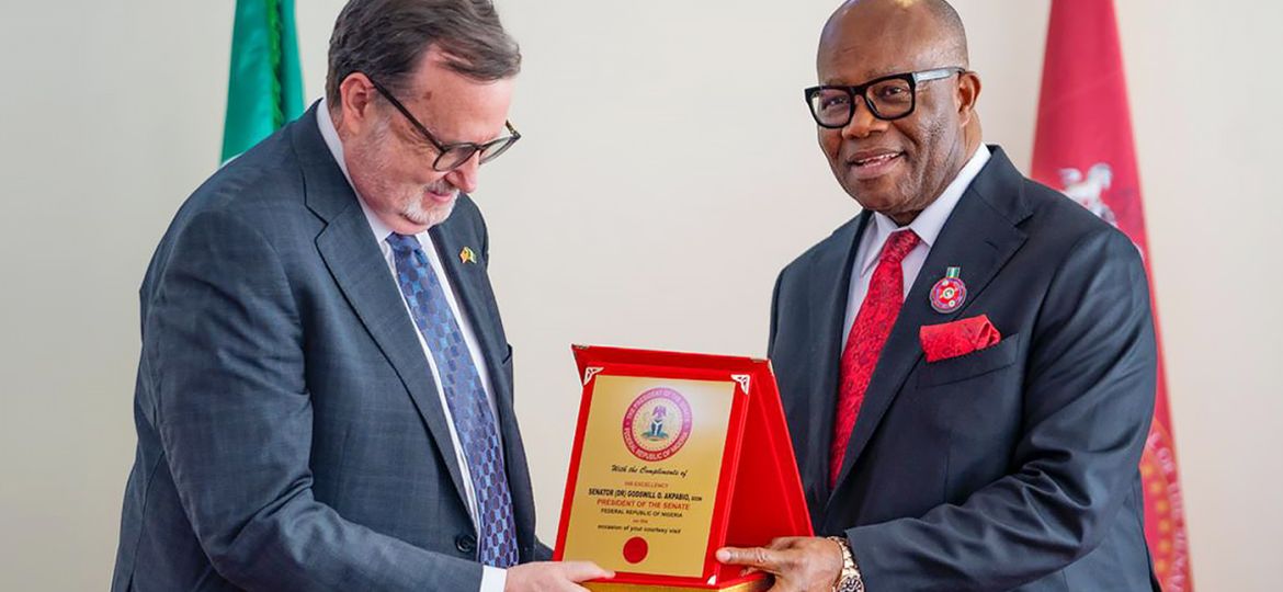 Akpabio and US Envoy