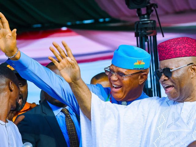 Akpabio and Governor 2027 Uno Akwa Ibom Post Picture