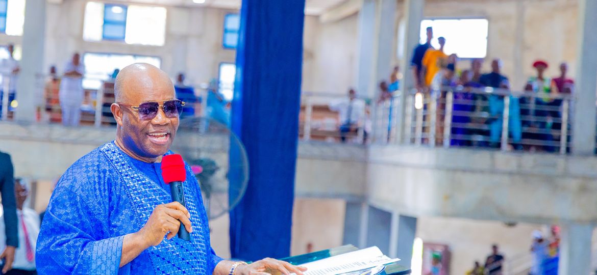 Akpabio at Apostolic chucrh Post Picture