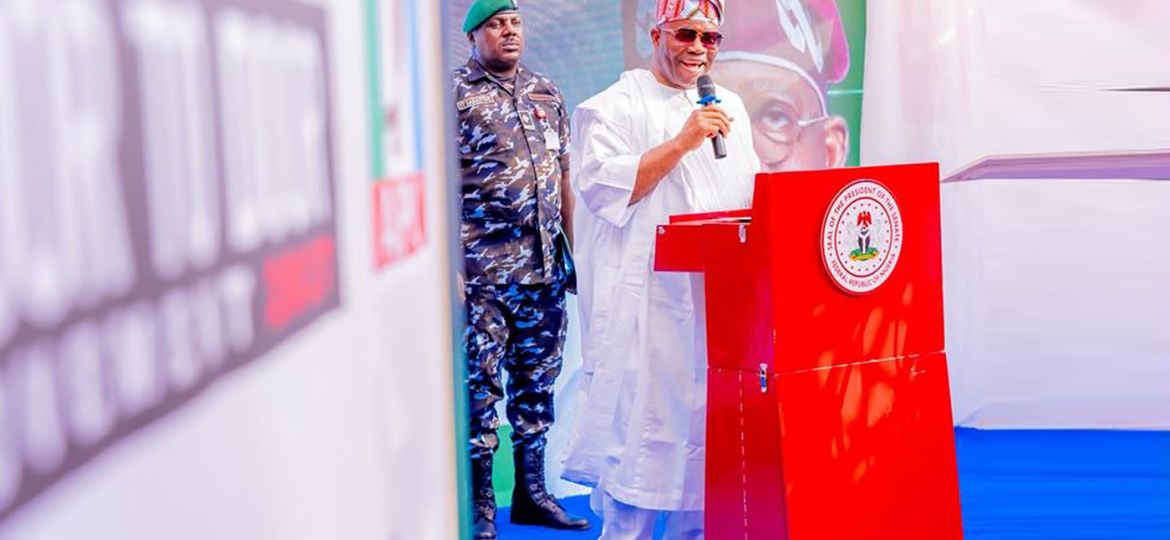 Akpabio Makes Powerful Call for Unity Backs Tinubus 2027 Re-election